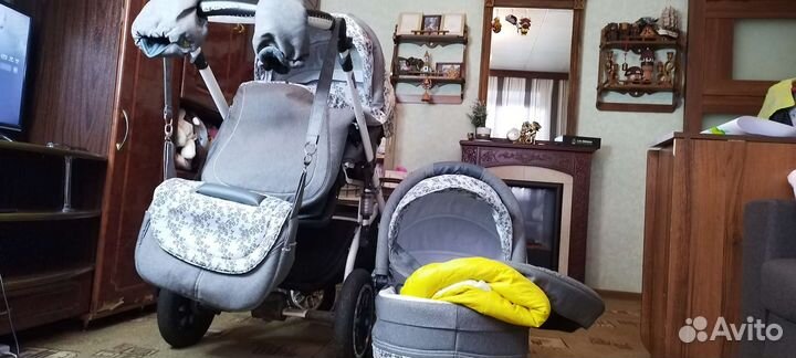 Коляска 2 в 1 Adamex