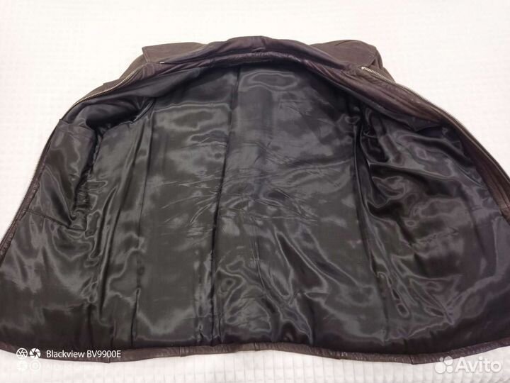 Кожаная куртка мужская