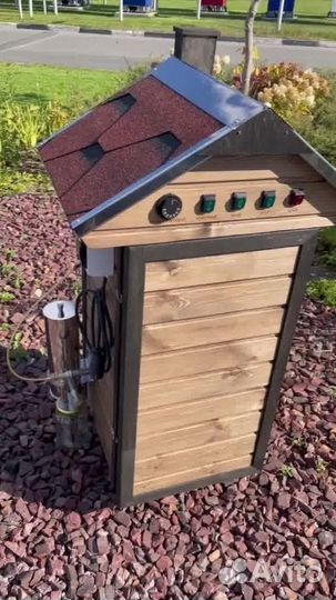 Компактная коптильня с электростатикой