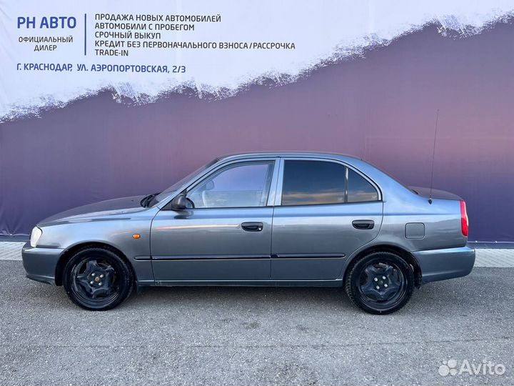 Hyundai Accent 1.5 AT, 2004, 222 000 км