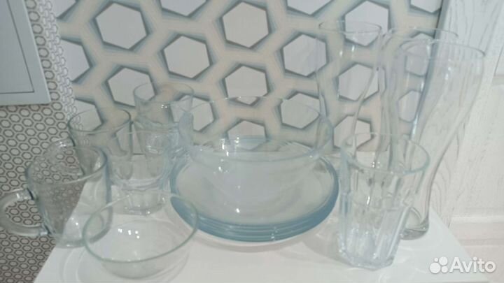 Тарелки блюдо салатник фужеры ваза фруктовая СССР