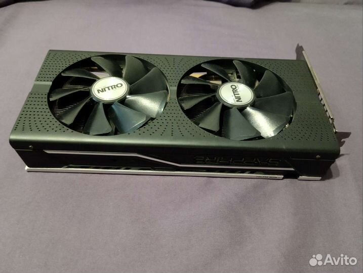 Видеокарта radeon rx 480 8 GB Saphire (нерабочая)