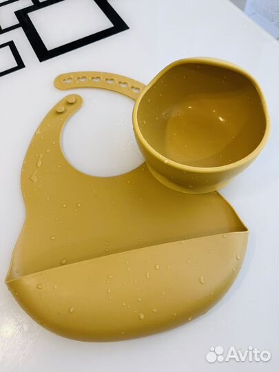 Силиконовая тарелка детская