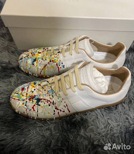 Кеды Maison Margiela Replica Paint