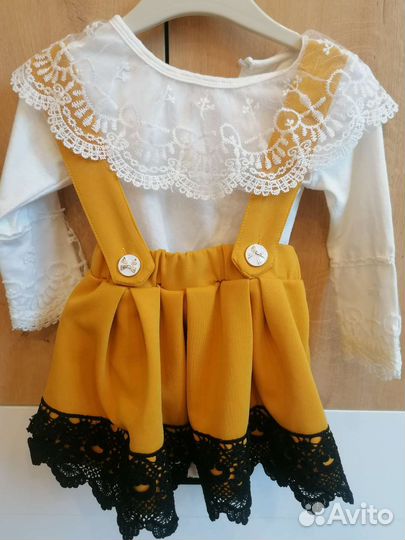 Боди и юбка 86-92р