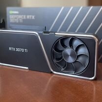 Видеокарта RTX 3070 Ti "Founders edition"