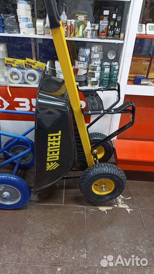 Строительная тачка Denzel 140 л Усиленная