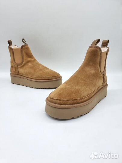 UGG ботинки на высокой подошве