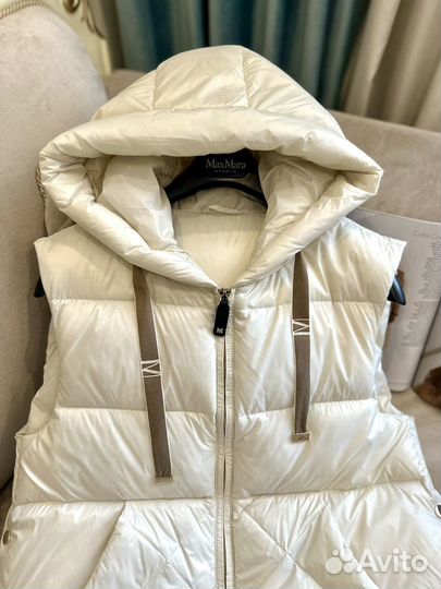 Жилетка Max Mara молочная