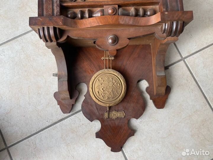 Немецкие часы Gustav Becker под реставрацию с боем