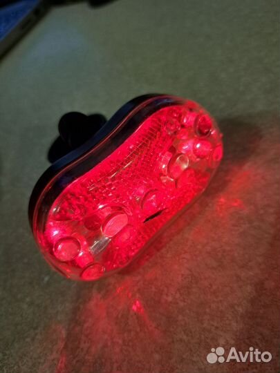 Фонарь велосипедный задний