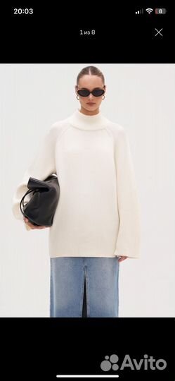 Свитер белый женский 42-44 toptop