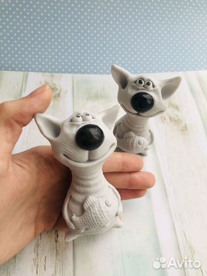 Сувенирное мыло ручная работа - Котик, прдарок