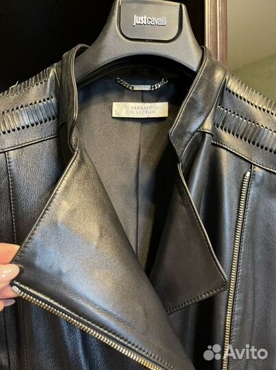 Куртка кожанная