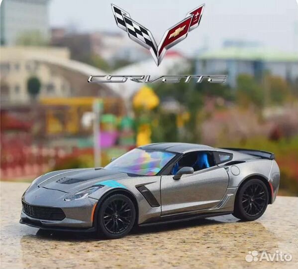 Легковой автомобиль Chevrolet Corvette 1:24