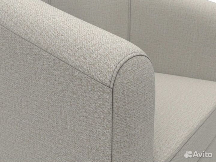 Кресло Норден, рогожка, амур бежевый. Москва и мо