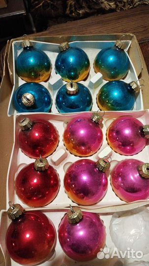 Ёлочные шарики гдр