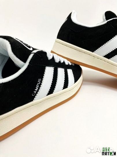 Кеды Adidas Campus Black and White