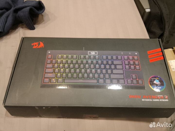 Механическая клавиатура reddragon dark avenger 2