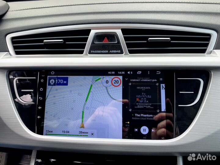 Магнитола Teyes CC3 Geely Atlas 2016-2020