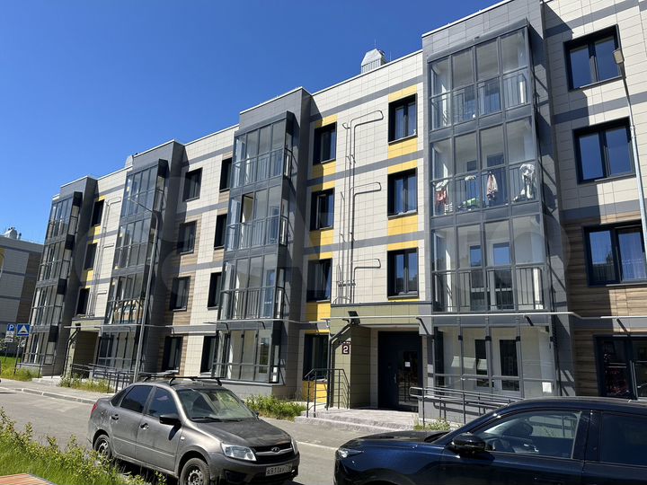 2-к. квартира, 52 м², 3/4 эт.