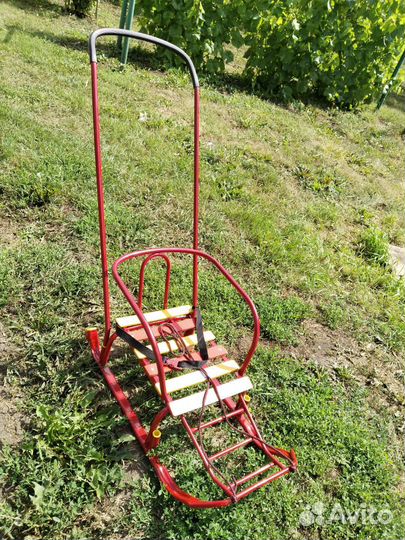 Детские зимние санки