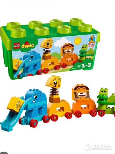 Lego duplo набор животные 1+