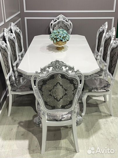 Стол и стулья Голд с доставкой до дома