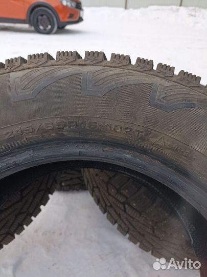 Зимняя резина 215 65 r16, диски 16