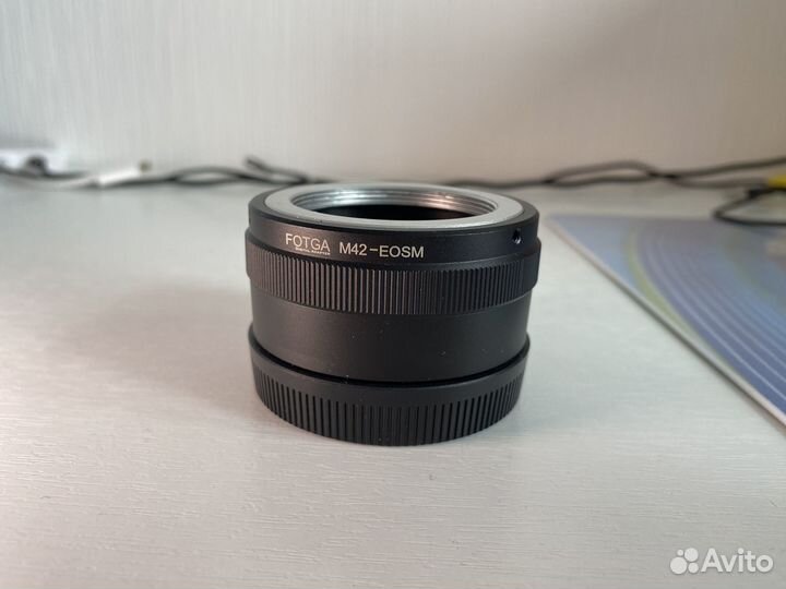 Переходник M42 Canon EOS-M, для фотокамер Canon