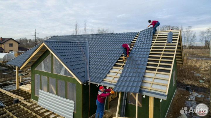 Ремонт кровли крыши под ключ