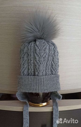 Шапка для девочки 52 р-р