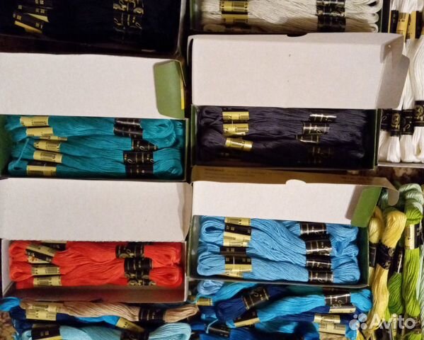Нитки мулине и швейные пнк им. Кирова