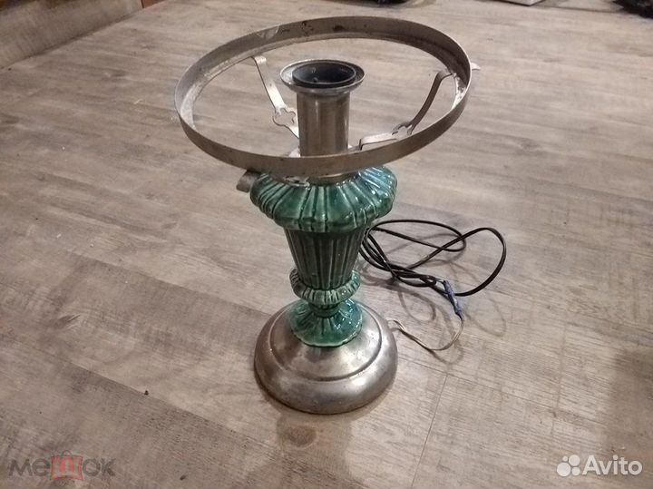 Керамическая лампа, из СССР, без стекла, рабочая в