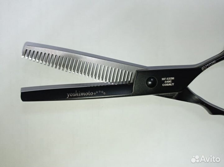 Ножницы филировочные yoshimoto 440C Cobalt MF-632H
