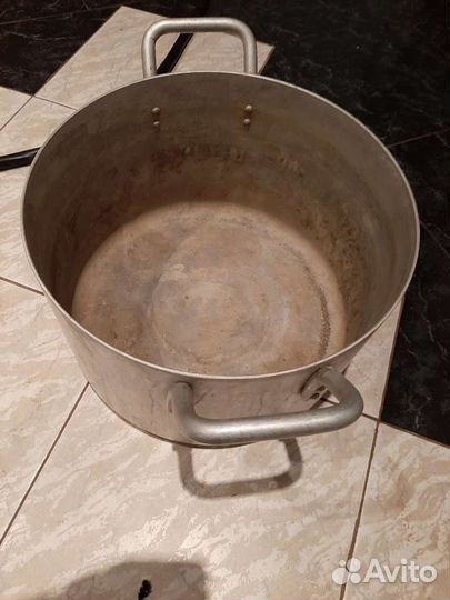 Кастрюля алюминиевая СССР. 20 л