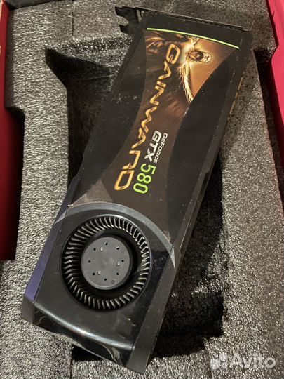 Видеокарта gtx580