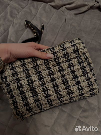 Сумка guess твидовая