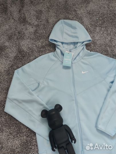 Зипка nike tech fleece nocta голубая Drake