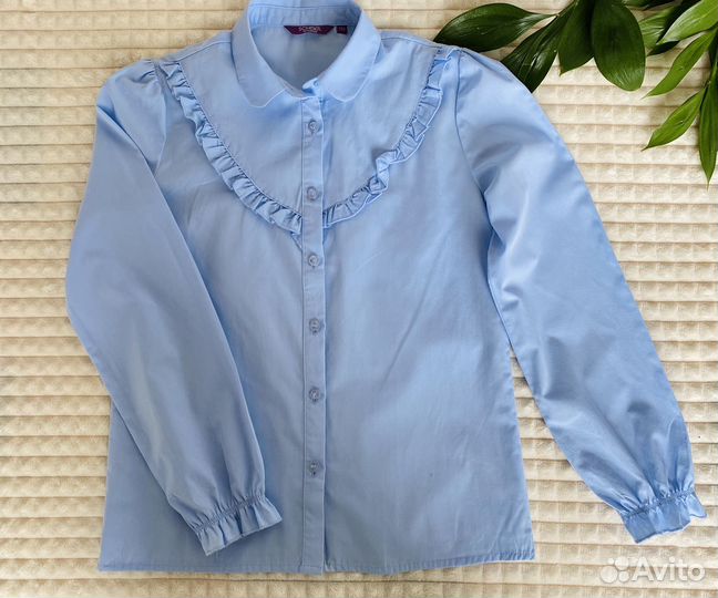 Блузка школьная для девочки 152