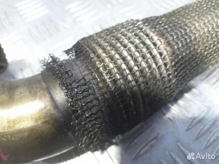 Б/У Труба глушителя левая#001