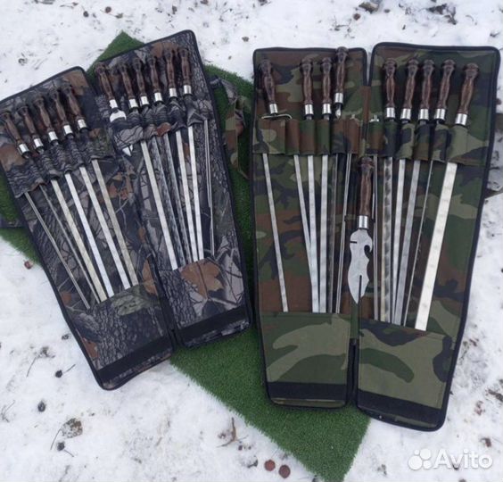 Нaбор шампуров в чехле
