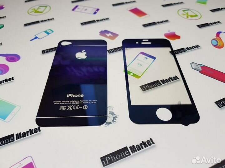 Защитные стёкла iPhone 4 / 4S (комплекты)