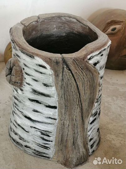 Бетонные вазоны