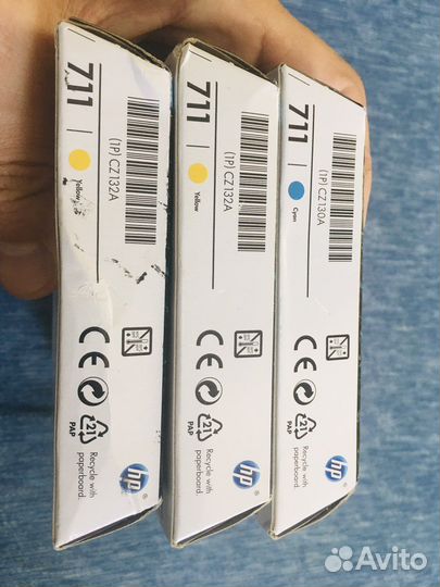 Картридж струйный HP 711