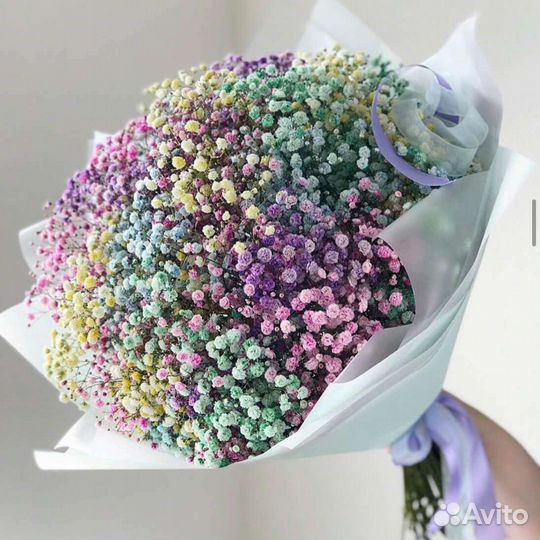 Букеты, композиции из гипсофилы. С доставкой