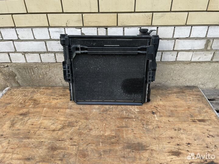 Кассета радиаторов BMW X3 E83 N52N 2007г.в. АКПП