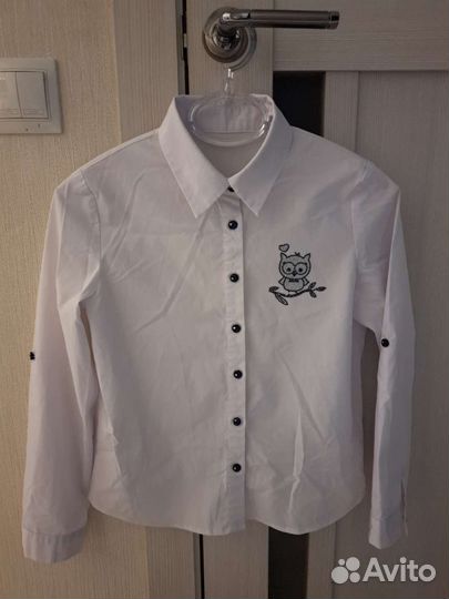 Блузка школьная для девочки 134