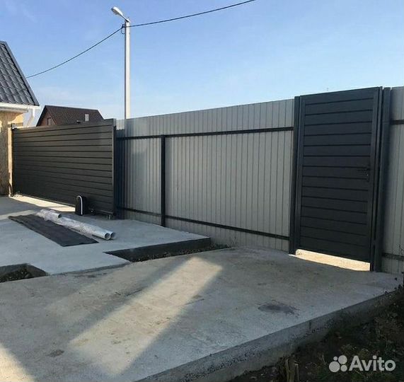 Откатные ворота