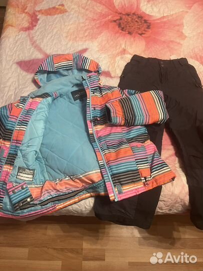 Зимний костюм для девочки